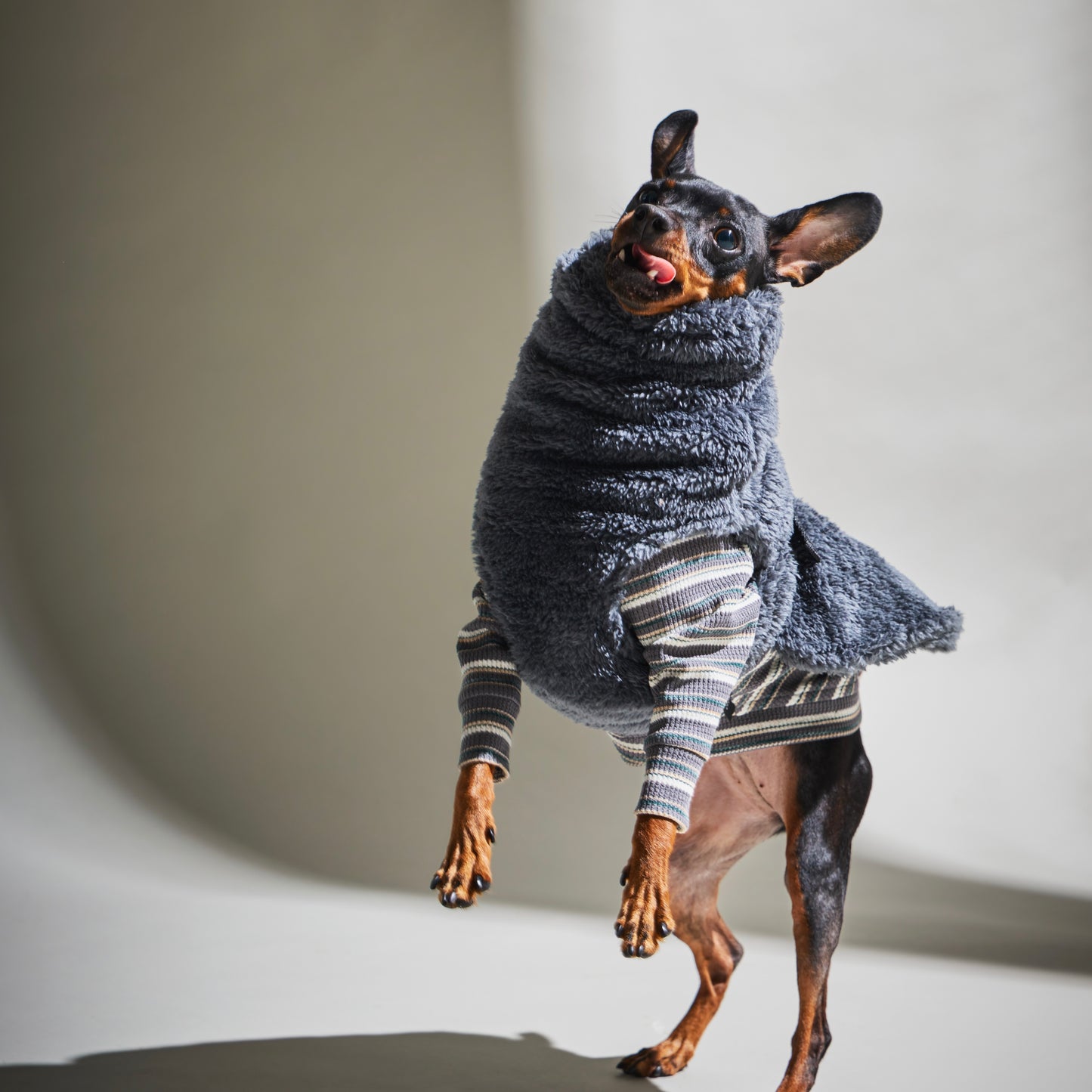 Shaggy Boa Vest -AZARASHI-