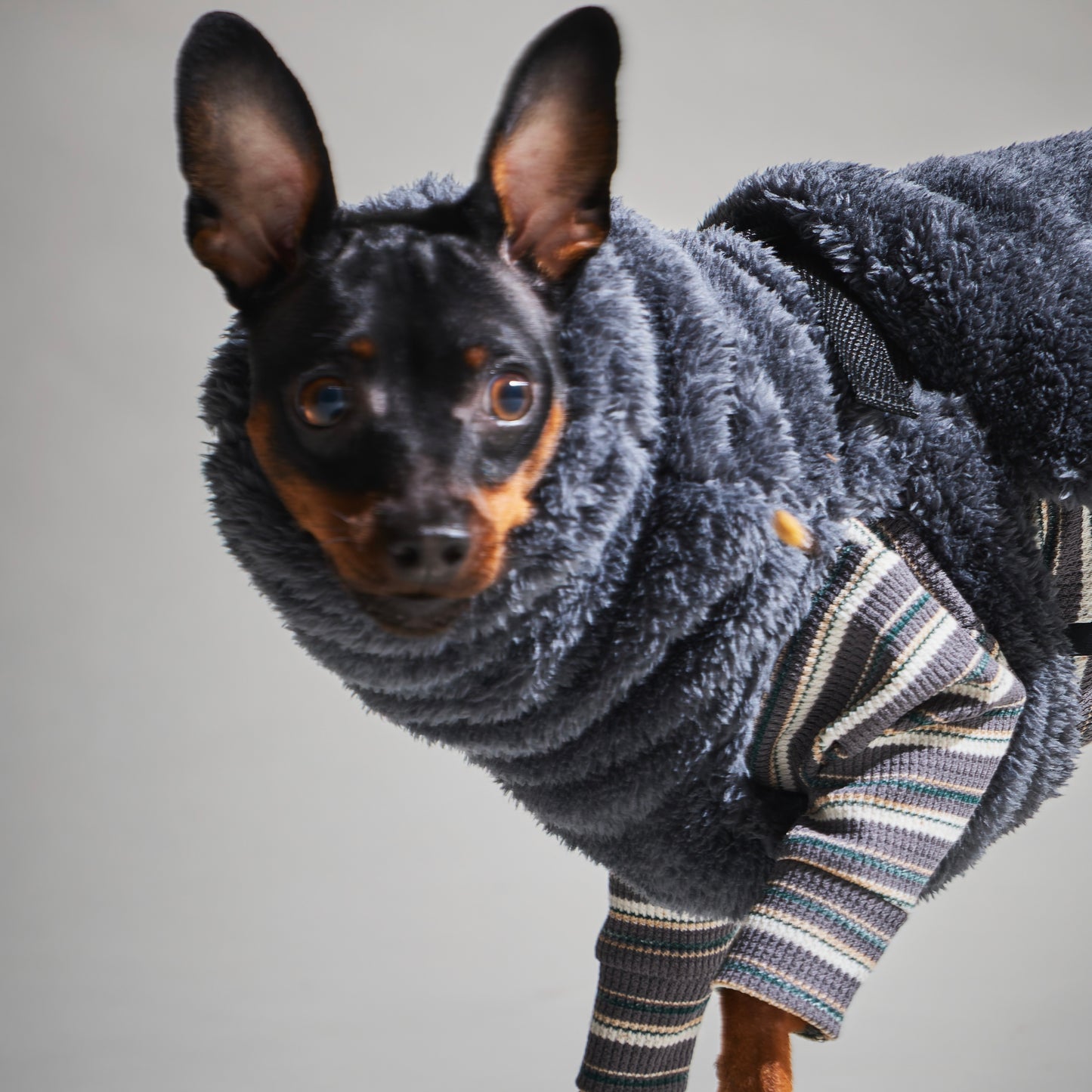 Shaggy Boa Vest -AZARASHI-
