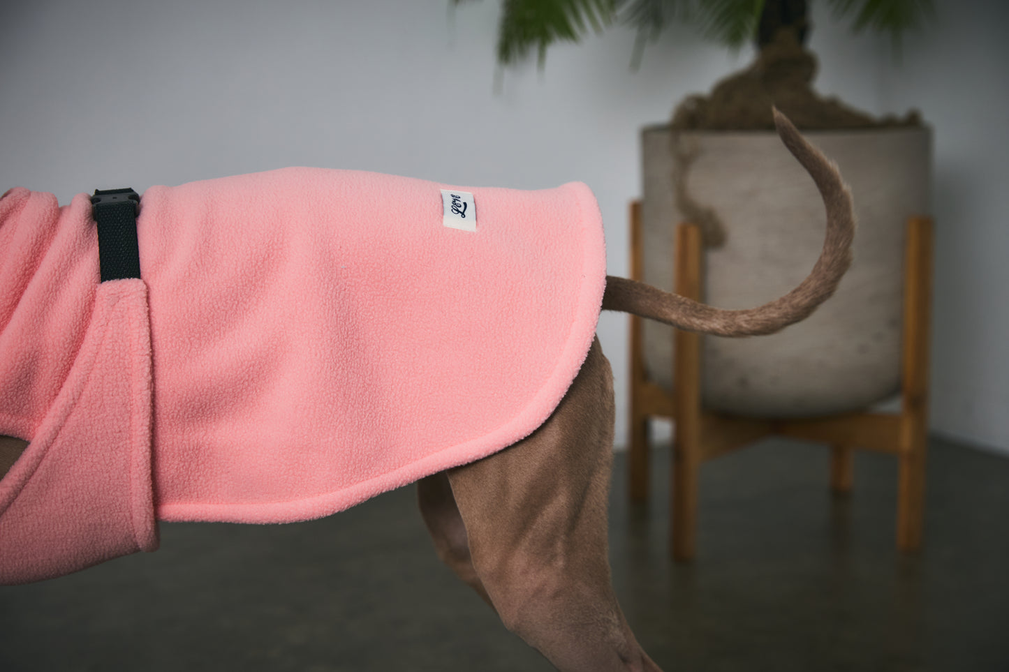 Velted Fleece Vest -Pastel Pink