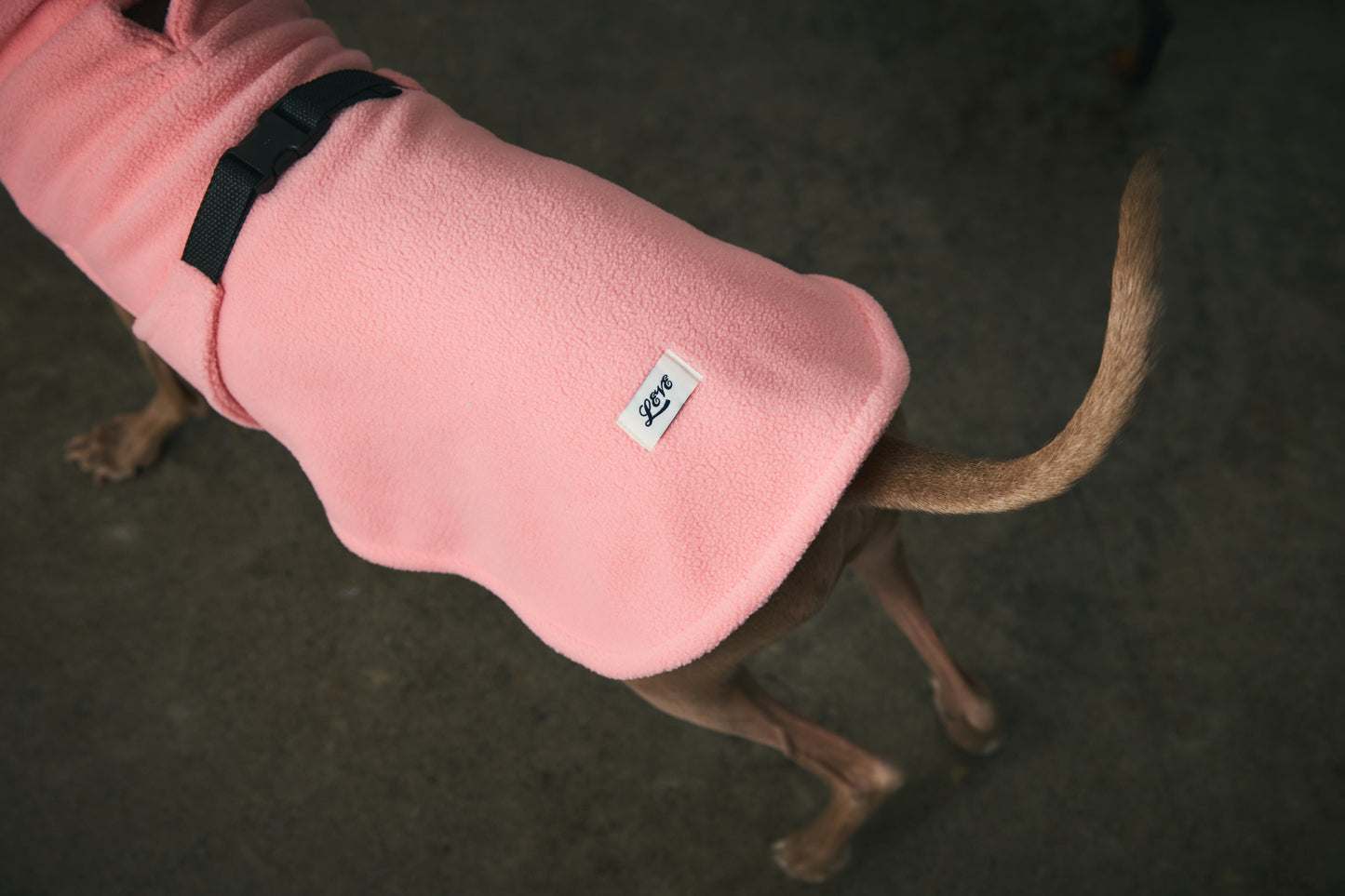 Velted Fleece Vest -Pastel Pink