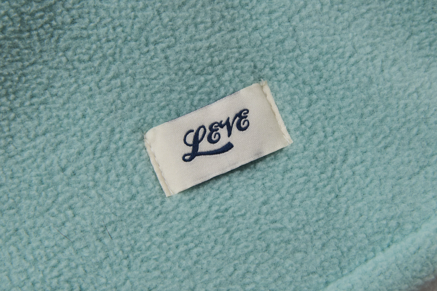 Velted Fleece Vest -Pastel Blue