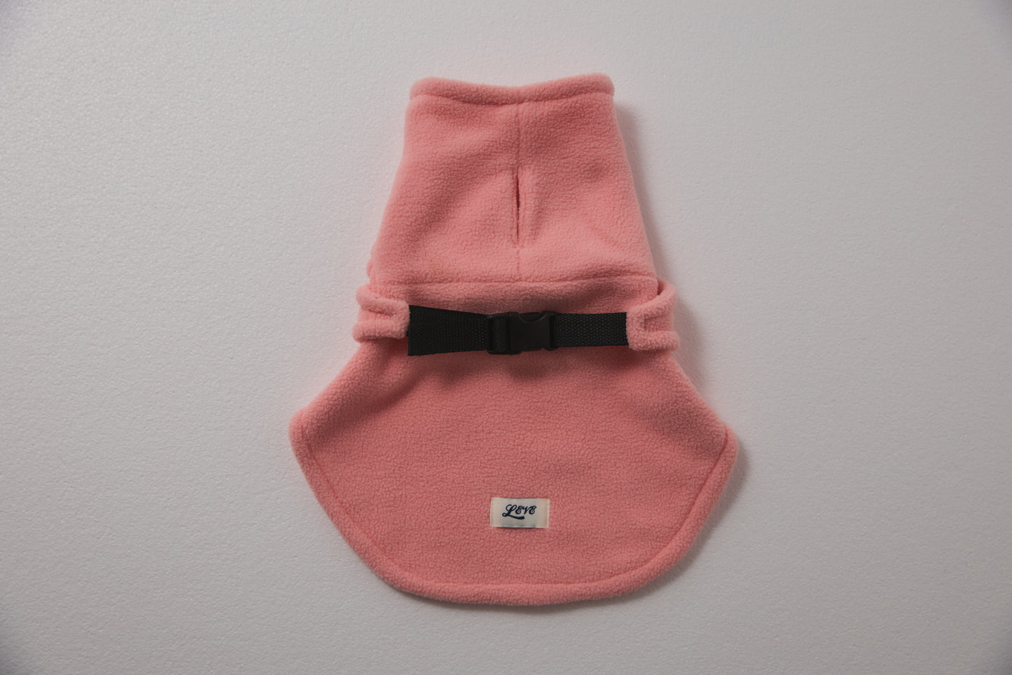 Velted Fleece Vest -Pastel Pink
