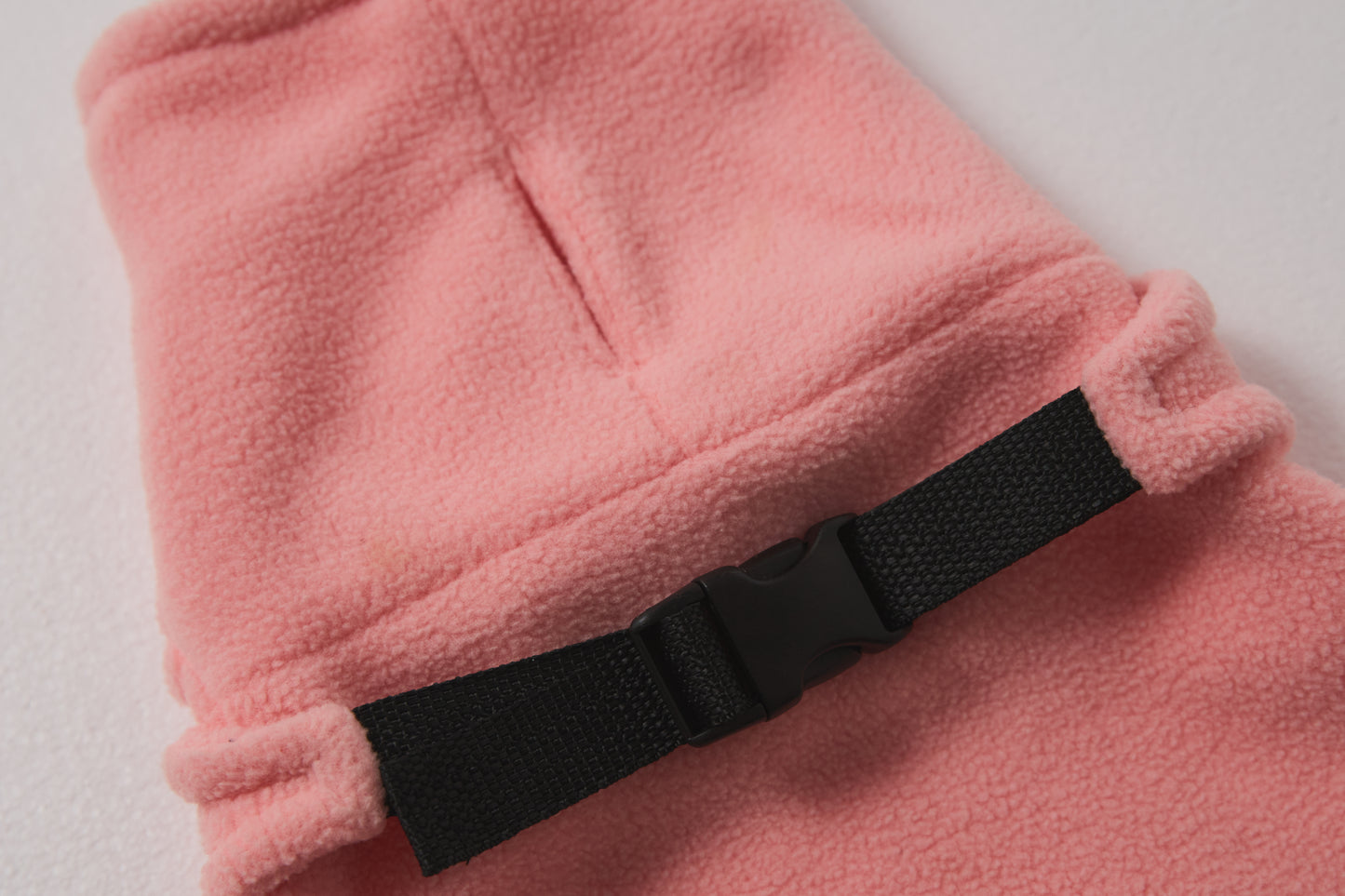 Velted Fleece Vest -Pastel Pink
