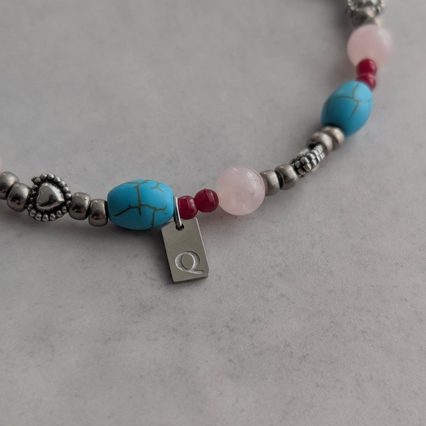 Rose Quartz Combination Necklace