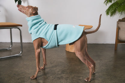 Velted Fleece Vest -Pastel Blue