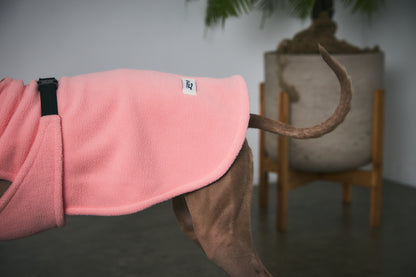 Velted Fleece Vest -Pastel Pink