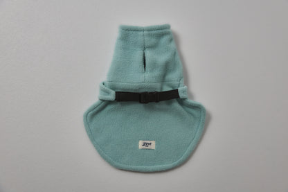 Velted Fleece Vest -Pastel Blue