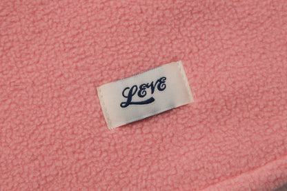 Velted Fleece Vest -Pastel Pink