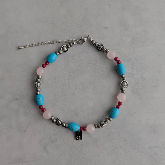 Rose Quartz Combination Necklace