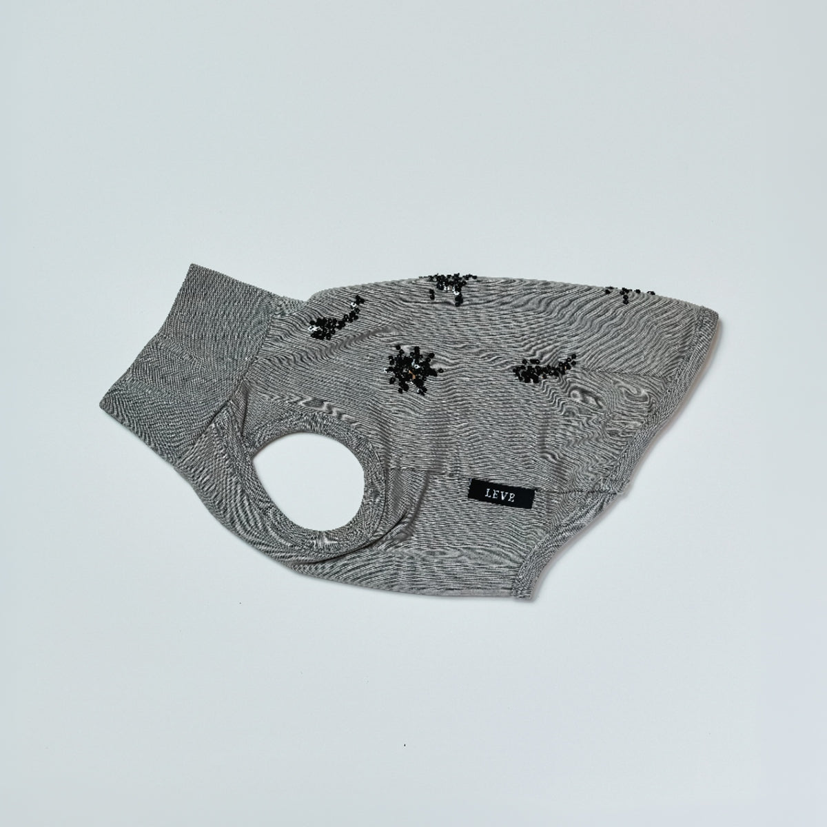 Sequin Vest - Charcoal