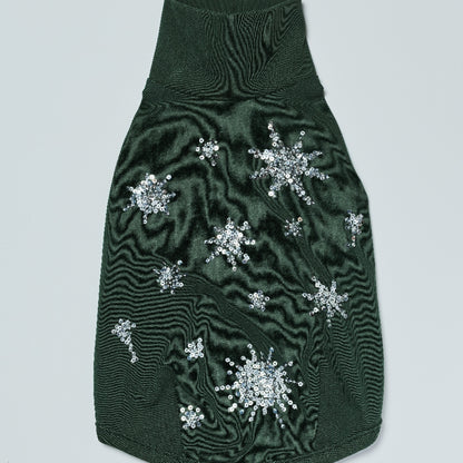 Sequin Vest - Olive