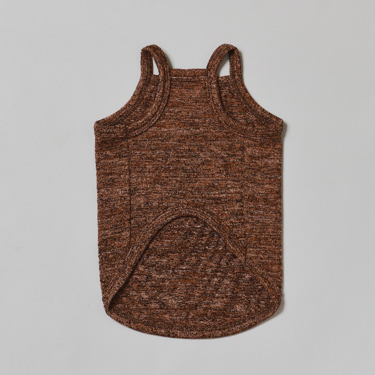 Melange Knit Camisole -Brown