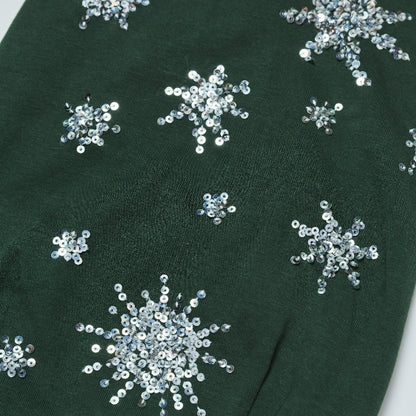 Sequin Vest - Olive