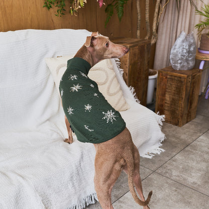 Sequin Vest - Olive