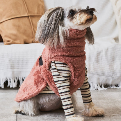 Shaggy Boa Vest -MENTAIKO-
