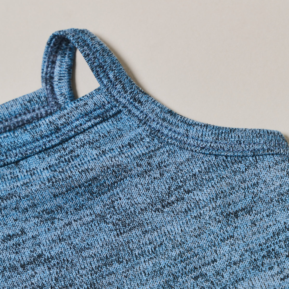 Melange Knit Camisole -Smoky Blue